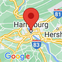 Map of Harrisburg, PA